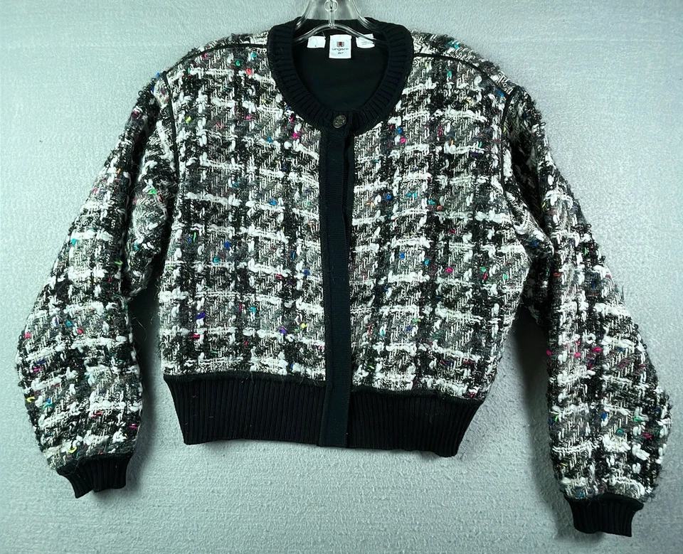 Chaqueta De Colección Emanuel Ungaro Multicolor Lana Mohair Mujer Grande Italia Foto 1 de 4