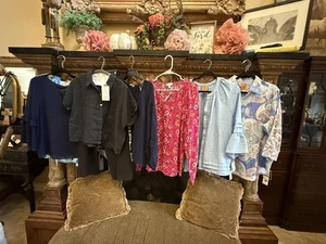 Großverkauf! Purging Schrank Neu mit Etikett oder neuer Designer siehe Beschreibung 9 Oberteile/1 Capri - Bild 1 von 5