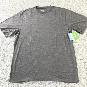 Minus33 Merino Wool Shirt Mens 3XL Gray Lightweight Base Layer Short Sleeve 703 - Picture 1 of 9