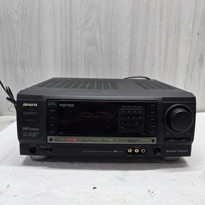 Aiwa AV-X120U 5.1 Channel AV Surround Sound Receiver Stereo System W Phono Parts - Image 1 of 4