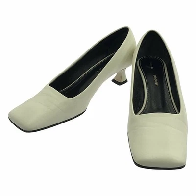 Proenza Schouler Cooler | SQUARE TOE PUMPS 36 1 2 White Women Used KLDR-0 — 第 1/4 张图片