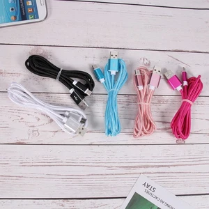 5 Pcs Schnellladegerät Nylon-geflochtenes Ladekabel Datenkabel Schnellladekabel - Bild 1 von 12