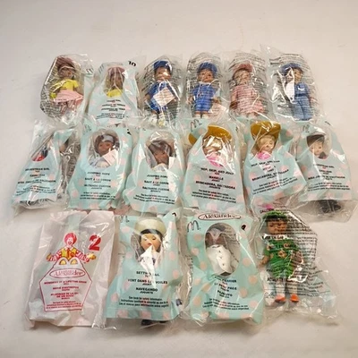 Lote de 16 muñecas Happy Meal Madame Alexander McDonald's nuevas y precintadas 2001-2005 Foto 1 de 4