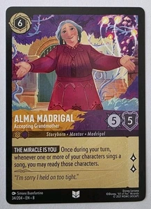 Alma Madrigal - Accepting Grandmother 34/204 Reign of Jafar Regular NM - Picture 1 of 2