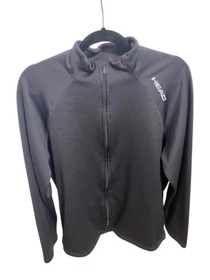 Chaqueta con cremallera Head color carbón marca grande para hombre Foto 1 de 4
