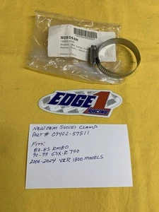 Abrazadera OEM SUZUKI 57mm RM80, GSX-R750, VZR1800 (09402-57511) - Imagen 1 de 2