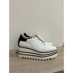Stella McCartney Sneak-Elyse Plateau Sneaker Halbschuhe Schuhe Weiß Damen EU 40 - Bild 1 von 8