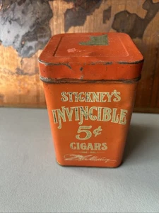 SELTENE Stickney Cigar Company Zigarren Blechdose - Bild 1 von 12