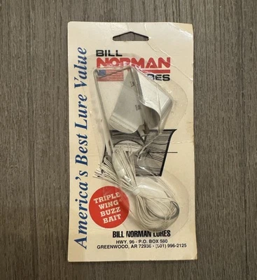 Nuevo....... Cebo Bill Norman Buzz de colección en embalaje sin abrir Foto 1 de 2