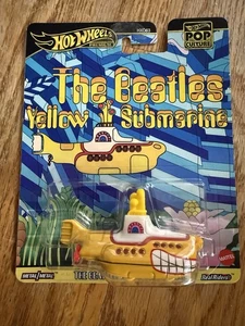 Mattel Hot Wheels Pop Culture - THE BEATLES YELLOW SUBMARINE (JBL74) New (2024) - Picture 1 of 2