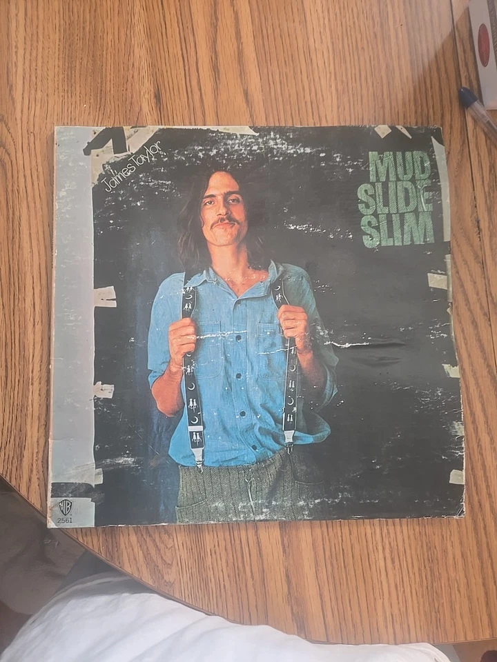 JAMES TAYLOR - Mud Slide Slim (1971, early pressing) Vinyl LP Record. EXCELLENT - Image 1 of 4