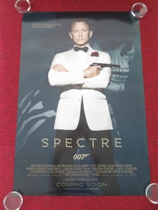 SPECTRE US ONE SHEET ROLLED POSTER DANIEL CRAIG CHRISTOPH WALTZ 2015 - Picture 1 of 6