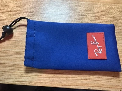 Ray-Ban Unisex Azul Gafas de Sol/Anteojos Monturas Soporte Estuche Tamaño 3" x 6" Foto 1 de 3