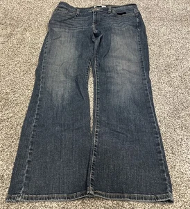 Pantalones de mezclilla para mujer talla 16M Levi Strauss 529 corte boot curvilíneo azul - Imagen 1 de 3