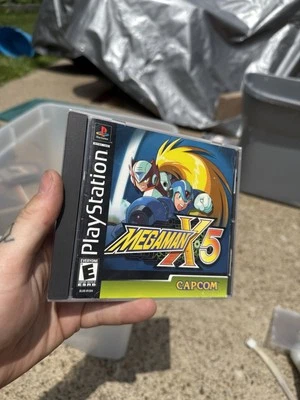 Megaman X5 PS1 PlayStation One Rate CIB Completo En Caja Probado Funciona Mega Man  Foto 1 de 4