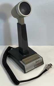 Radioaficionado Push-To-Talk Micrófono Siltronix Modelo Shure #CM17L De Colección - Imagen 1 de 9