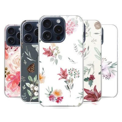 OFFICIAL ANIS ILLUSTRATION FLORAL PATTERN HARD BACK CASE FOR APPLE iPHONE PHONES - Image 1 of 4
