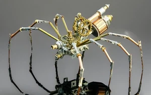 3D Zum Selbermachen Steampunk Insekt Spinne Puzzle Steampunk - Bild 1 von 3