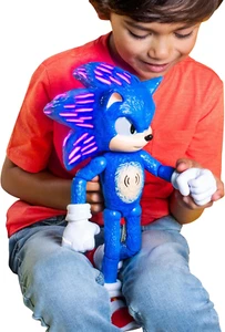 Figura Sonic The Hedgehog 3 Ultimate Talking Sonic 12 pulgadas, cuenta con 30+ icónico - Imagen 1 de 12