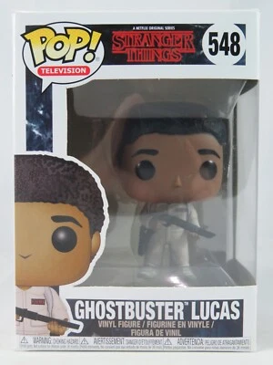 Television Funko Pop - Ghostbuster Lucas - Stranger Things - No. 548 - image 1 of 4