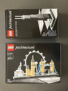 Lego Architecture 21001 John Hancock Center und 21034 London Neu OVP Versiegelt - Bild 1 von 2