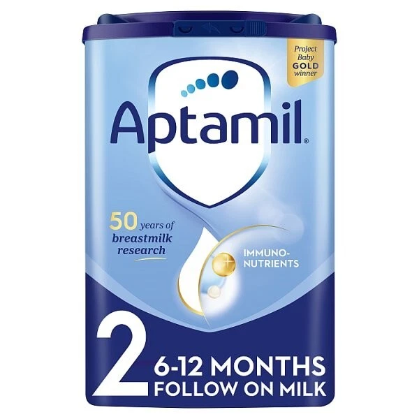 Aptamil 2 Follow on Milk 6-12 Months 800g - (Pack of 1 & 4) - Image 1 of 1