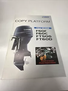 VINTAGE YAMAHA OUTBOARD MOTOR 2004 FOUR STROKE BROCHURE COPY PLATFORM WORKSHOP - Picture 1 of 15