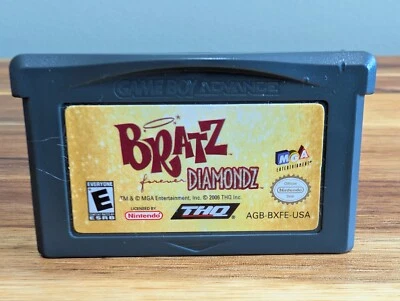 Bratz: Forever Diamondz (Nintendo GBA 2006) Game Only Authentic Tested - Image 1 of 2