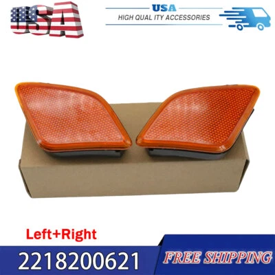 Front Turn Signal Lamp Set Fit For Mercedes Benz CLS63 AMG/S S400 S550 S600 S500 - Image 1 of 4