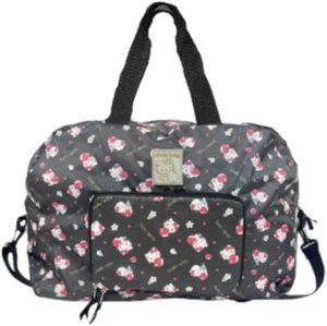 Sanrio Hello Kitty Folding Carry-on Bag Black 2025 travel new - Picture 1 of 2