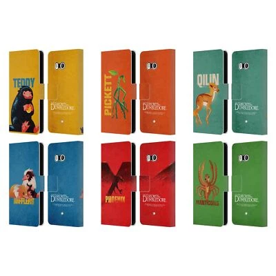 FANTASTIC BEASTS: SECRETS OF DUMBLEDORE BADGES LEATHER BOOK CASE HTC PHONES 1 - Image 1 of 4