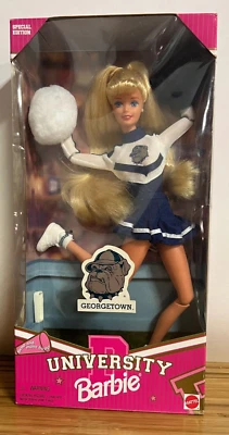 Barbie Georgetown University Cheerleader Mattel #17749 edición especial 1996 Foto 1 de 4