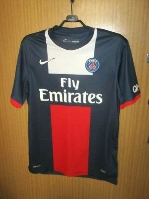 MAILLOT SHIRT JERSEY ANCIEN PSG PARIS SAINT GERMAIN 2013-2014 XL NIKE - Photo 1/4