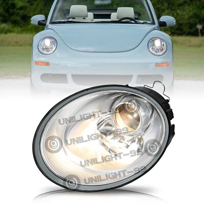 MONTAJE FARO HALÓGENO PARA VOLKSWAGEN VW ESCARABAJO 2006-2010 CONDUCTOR IZQUIERDO Foto 1 de 4