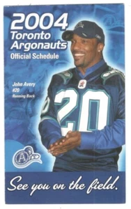 2004 Toronto Argonauts CFL Football Schedule !!! MOJO Radio AM 640 - Picture 1 of 1