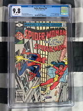 SPIDER-WOMAN #20 CGC 9.8 NM/MT 1st Meeting Spider-Man & Spider-Woman White 1979