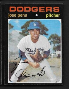 1971 TOPPS BASEBALL #693 JOSE PENA   NRMT
