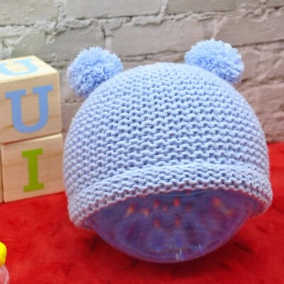 Capota de punto para Bebé - HECHO A MANO - Imagen 1 de 4