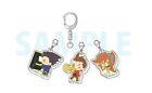 Ace Attorney 456 TGS 2023 Limited 3 rows of acrylic keychains from JP Very Good