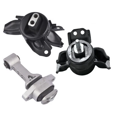 Set of 3 Engine Mounts for Kia Soul 1.6L 2.0L 2014-2019 Automatic Transmission - Image 1 of 4