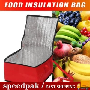 Pizza Insulated Bag Picnic Portable Food Storage Thermal Delivery New Bag M7R0 - Picture 1 of 14