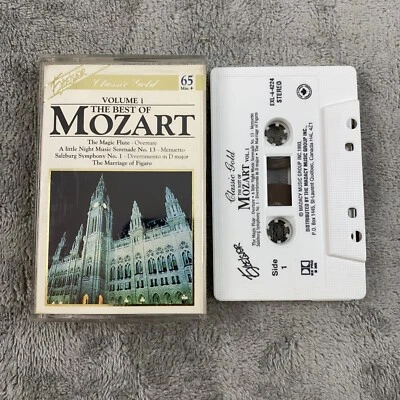 The Best of Mozart Vol. 1 (Cassette, 1993, Madacy) - Image 1 of 2