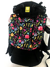 LILLEbaby Complete All Seasons Baby Carrier Black Floral Rose Garden r