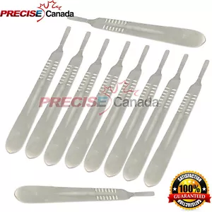 10 Pezzi Manico bisturi in Acciaio Inox #4 Strumenti Chirurgici - Foto 1 di 3