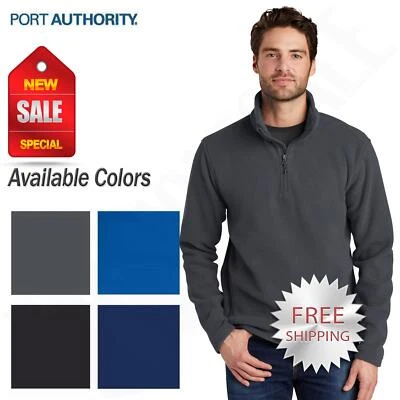 Port Authority Men's Value Fleece 1/4-Zip Pullover Jacket F218 - Image 1 of 3