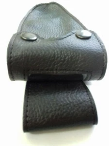To fit MK 3 Deben ferret finder/locator Black  leather case. belt loop/stud.  - Picture 1 of 5