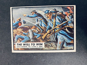 1962 Topps Civil War News Wave Of Death Card #68