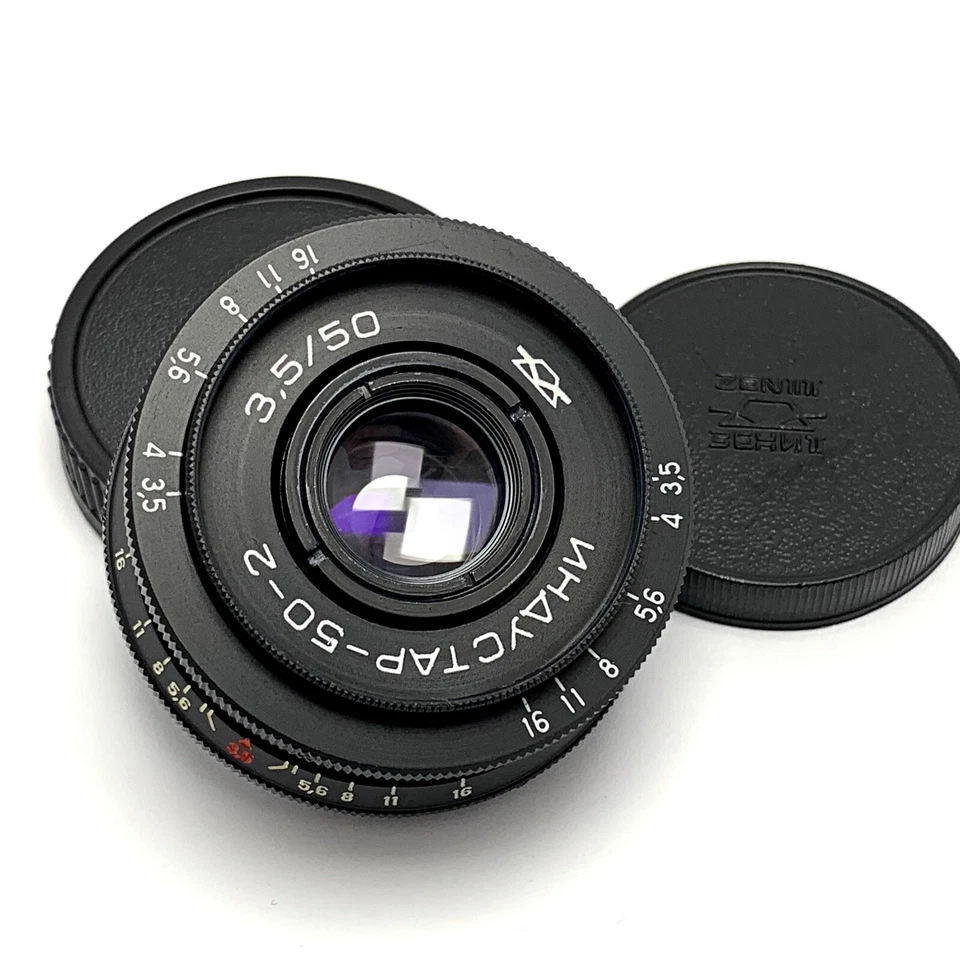 ✅ INDUSTAR 50-2 f3.5/50mm - professionally serviced and tested - MADE in USSR - Image 1 of 4