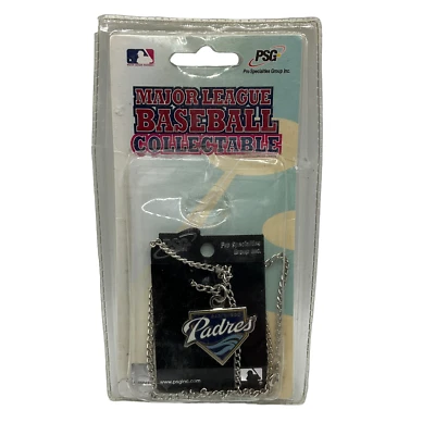 San Diego Padres Necklace Team Spirit Mardi Gras Beads MLB Baseball collectable - Image 1 of 2