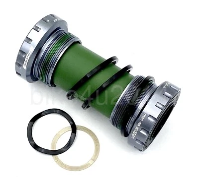 FSA BB MegaExo MTB Bike Bottom Bracket BB-9050, BSA 68/73mm Frame, 24mm - Image 1 of 4